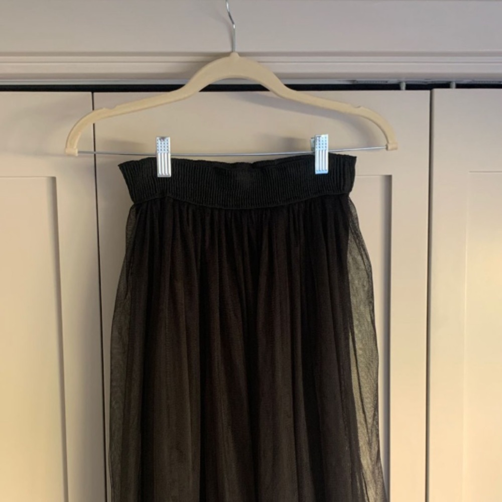 Black Tulle Skirt | Curbside last chance to buy